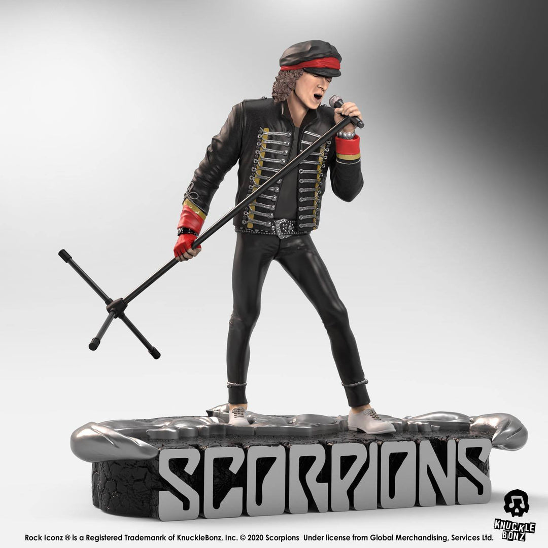 Scorpions Klaus Meine Rock Iconz Statue Limited Edition 22cm