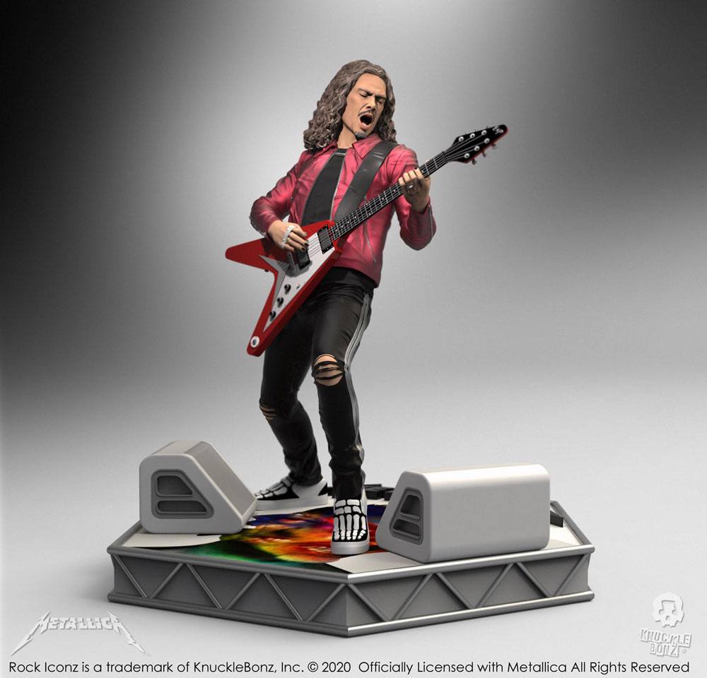 Metallica Rock Iconz StatueMetallica Kirk Hammett Rock Iconz Statue Limited Edition 22cm Kirk Hammett Limited Edition 22 cm