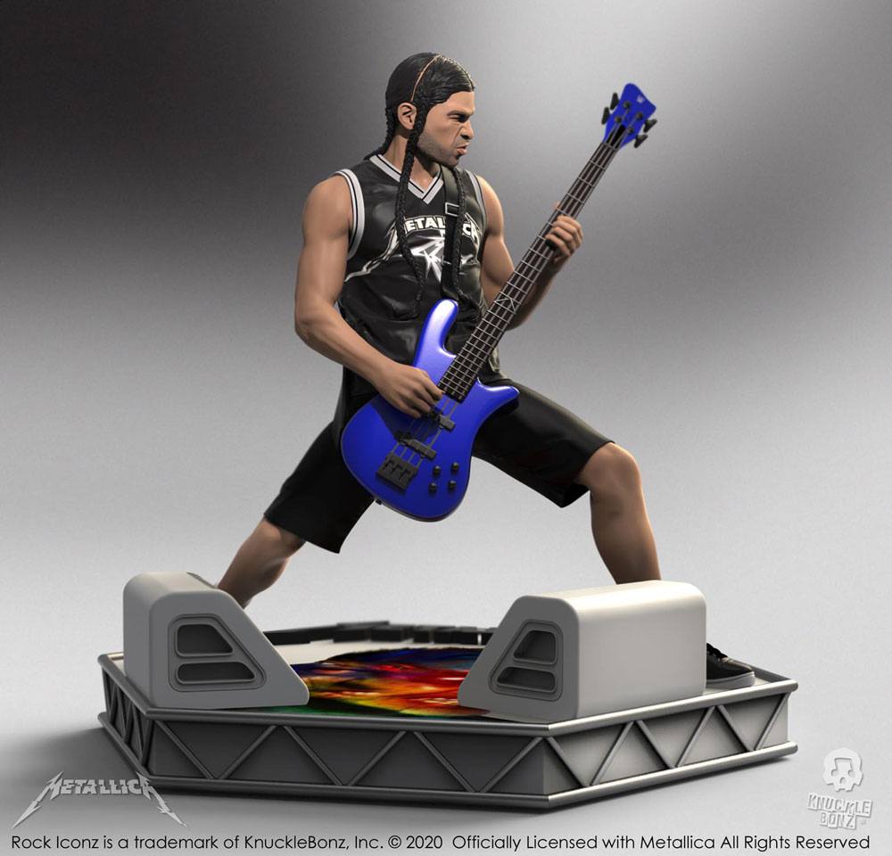 Metallica Robert Trujillo Rock Iconz Statue Limited Edition 22cm