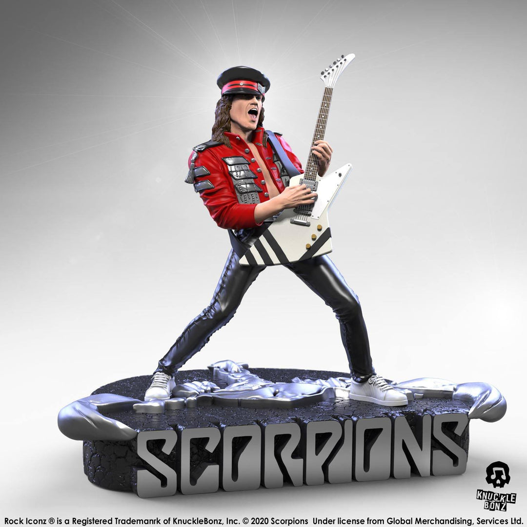 Scorpions Matthias Jabs Rock Iconz Statue Limited Edition 22cm