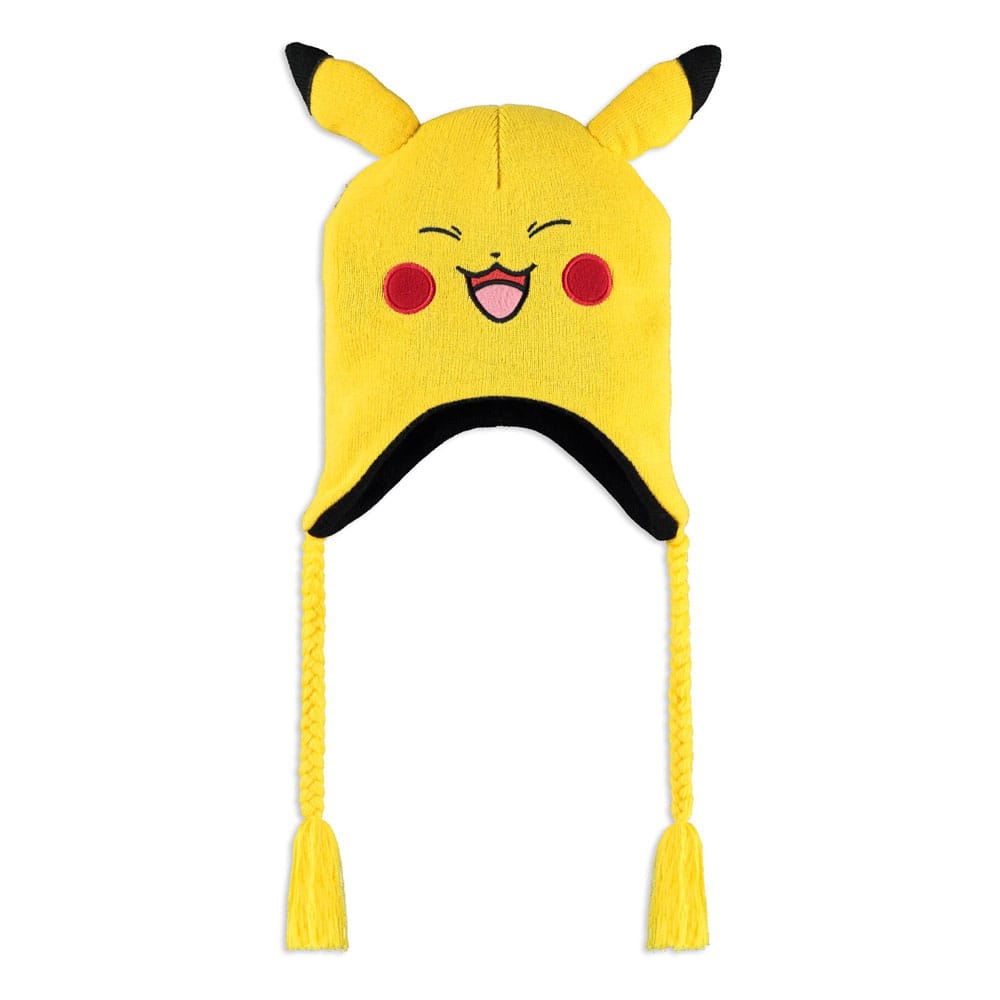 Pokemon Pikachu Knitted Sherpa Ski Beanie