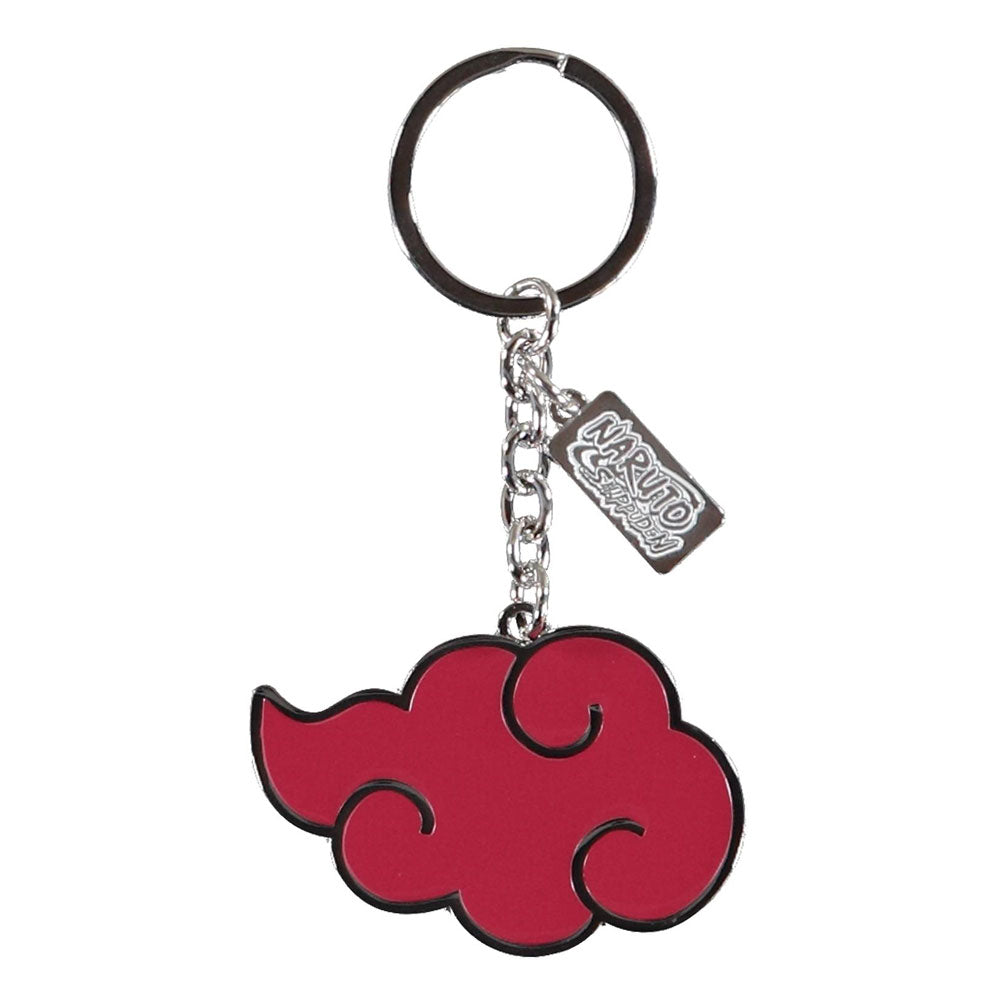 Naruto Shippuden Akatsuki Clan Metal Keychain