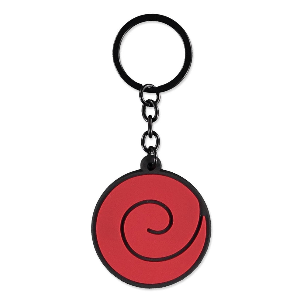 Naruto Shippuden Uzumaki Clan Rubber Keychain