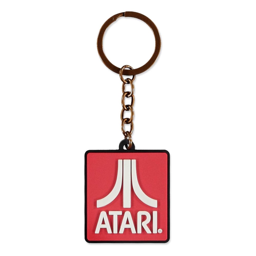 Atari Rubber Keychain Classic Logo