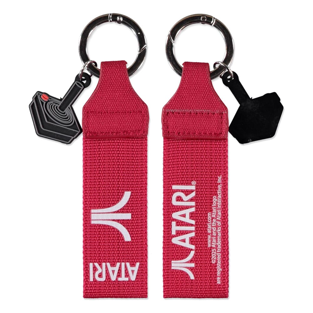 Atari Logo Rubber Keychain
