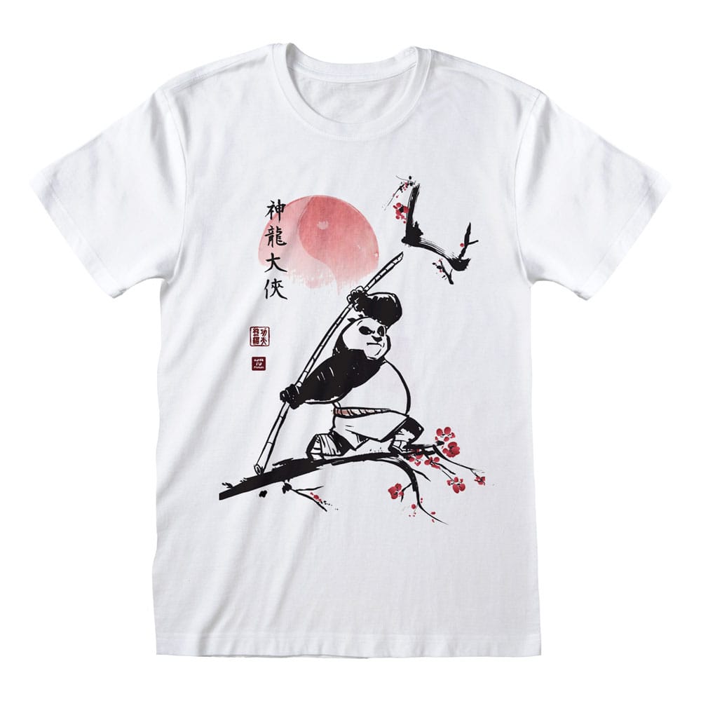 Kung Fu Panda Moonlight Rise Kung Fu Panda T Shirt Size L
