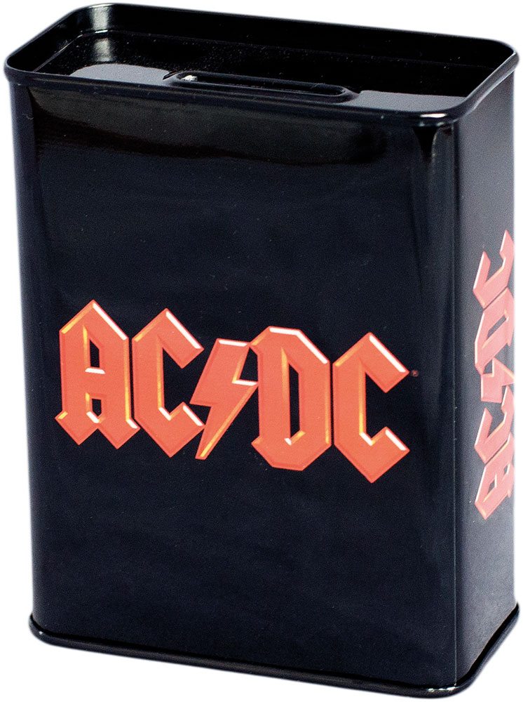 AC DC Logo Coin Bank