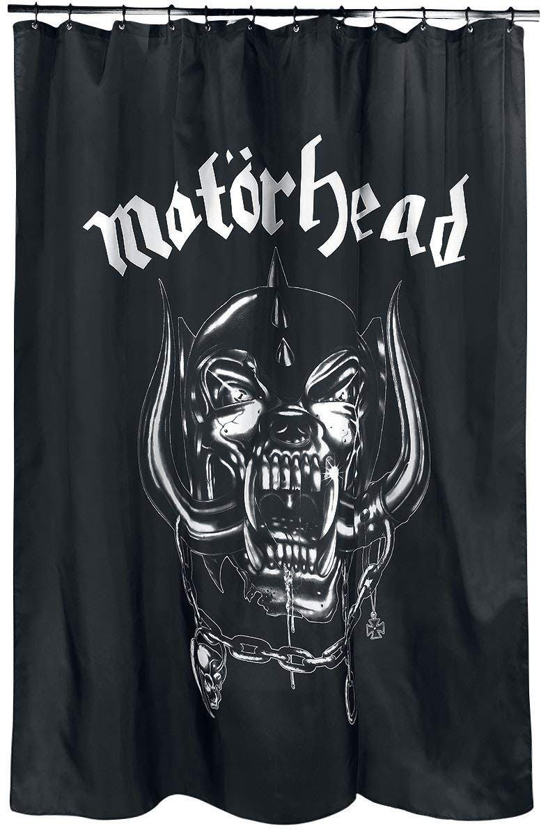 Motörhead Warpig Shower Curtain Logo