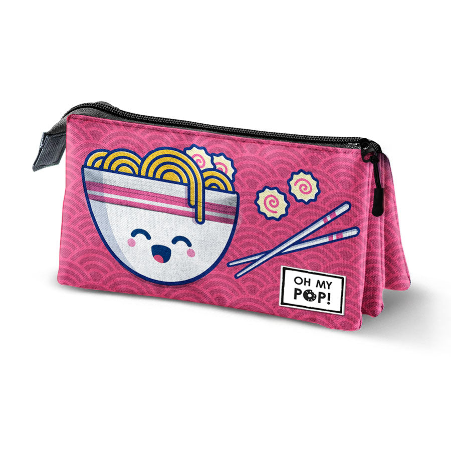 Oh My Pop Noodle Triple Pencil Case