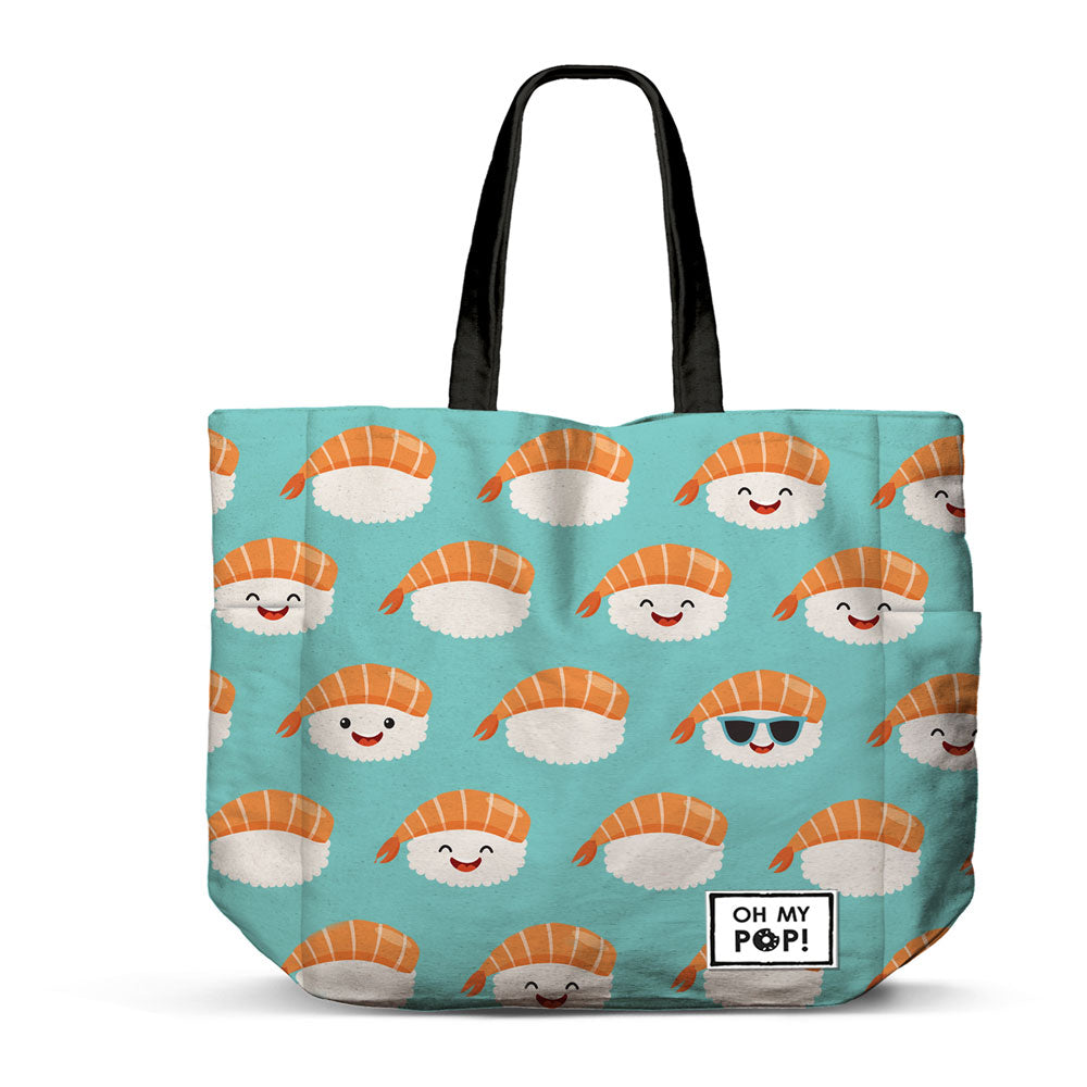 Oh My Pop Nigiri Horizontal Tote Bag