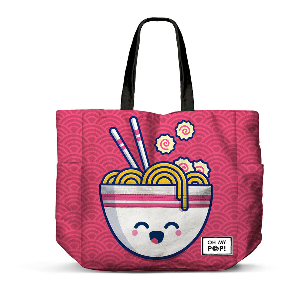Oh My Pop Noodle Horizontal Tote Bag