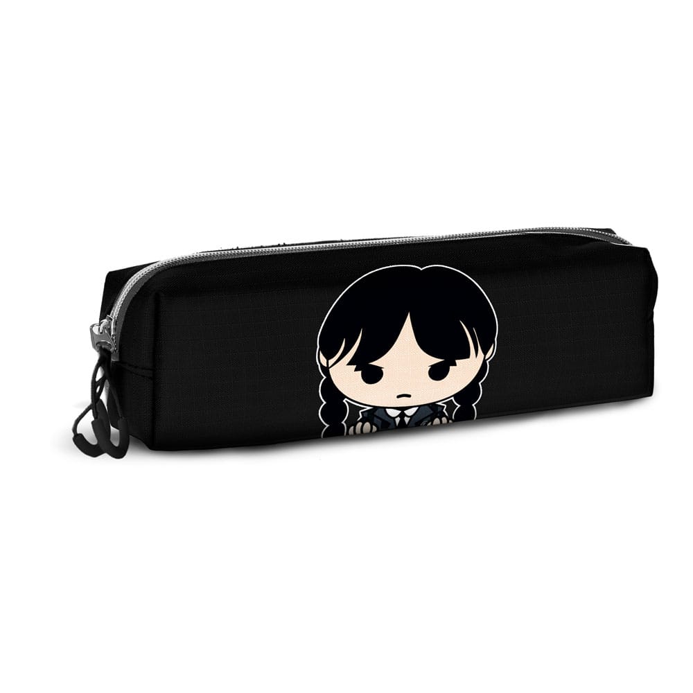 Wednesday Fan Square Cute Pencil Case