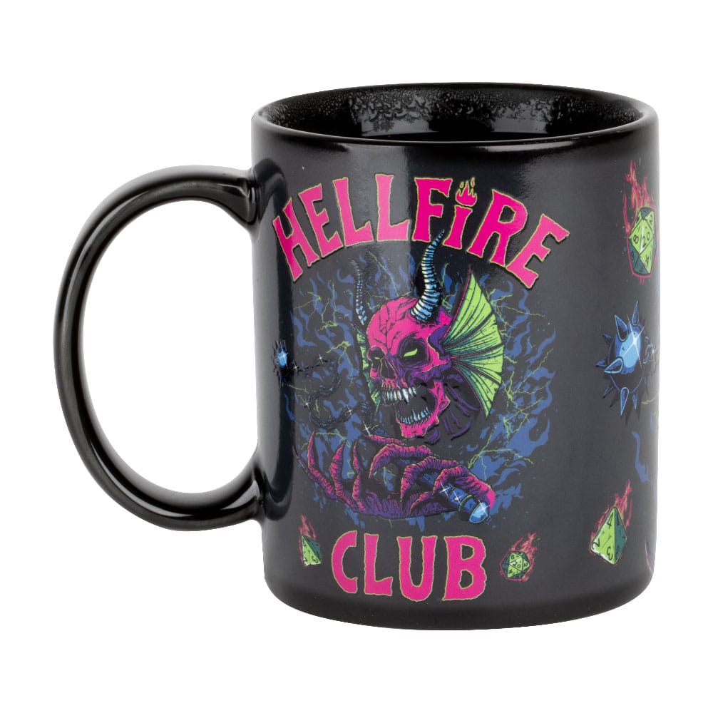 Stranger Things Hellfire Club Heat Change Mug 320ml