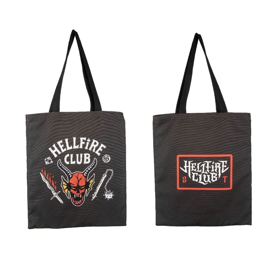 Stranger Things Hellfire Club Tote Bag TV Series Merchandise