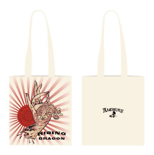 Alchemy Dragon Tote Bag Gothic Fantasy Style