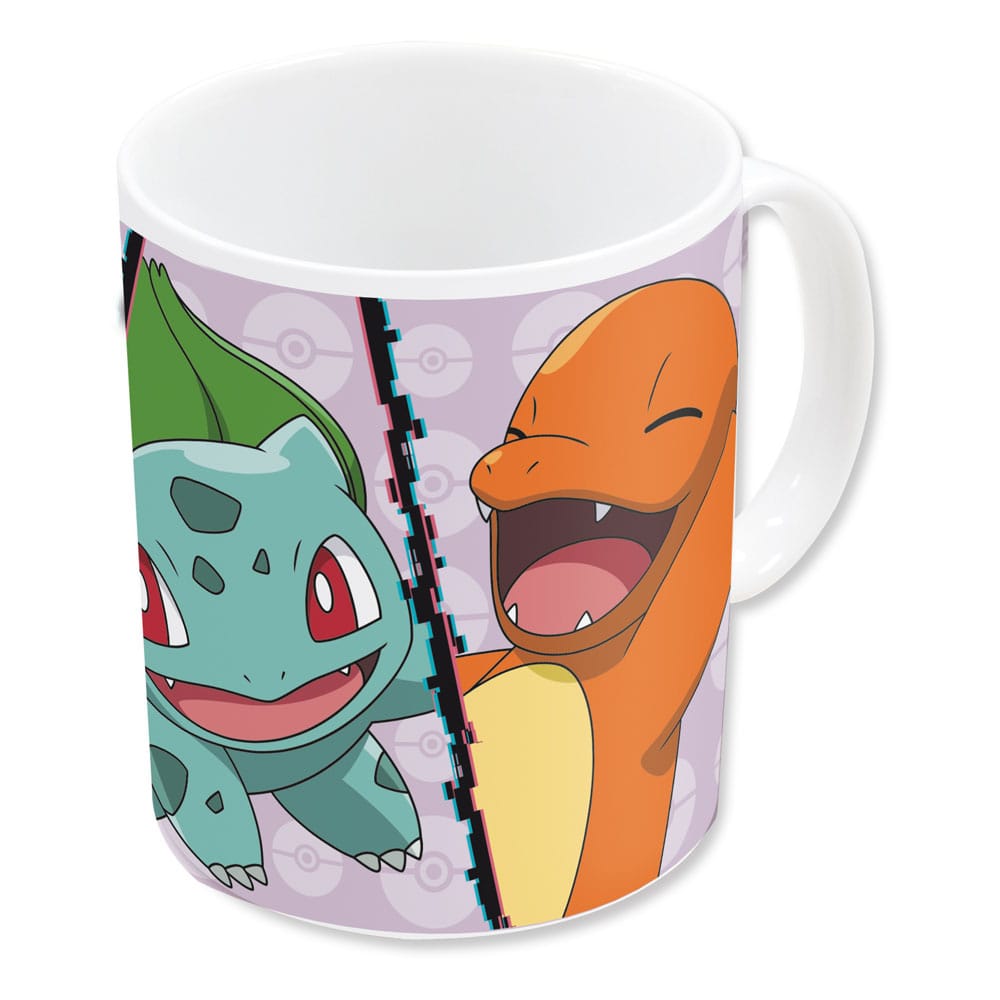 Pokemon Charmander Bulbasaur Squirtle Pikachu Mug 320 ml