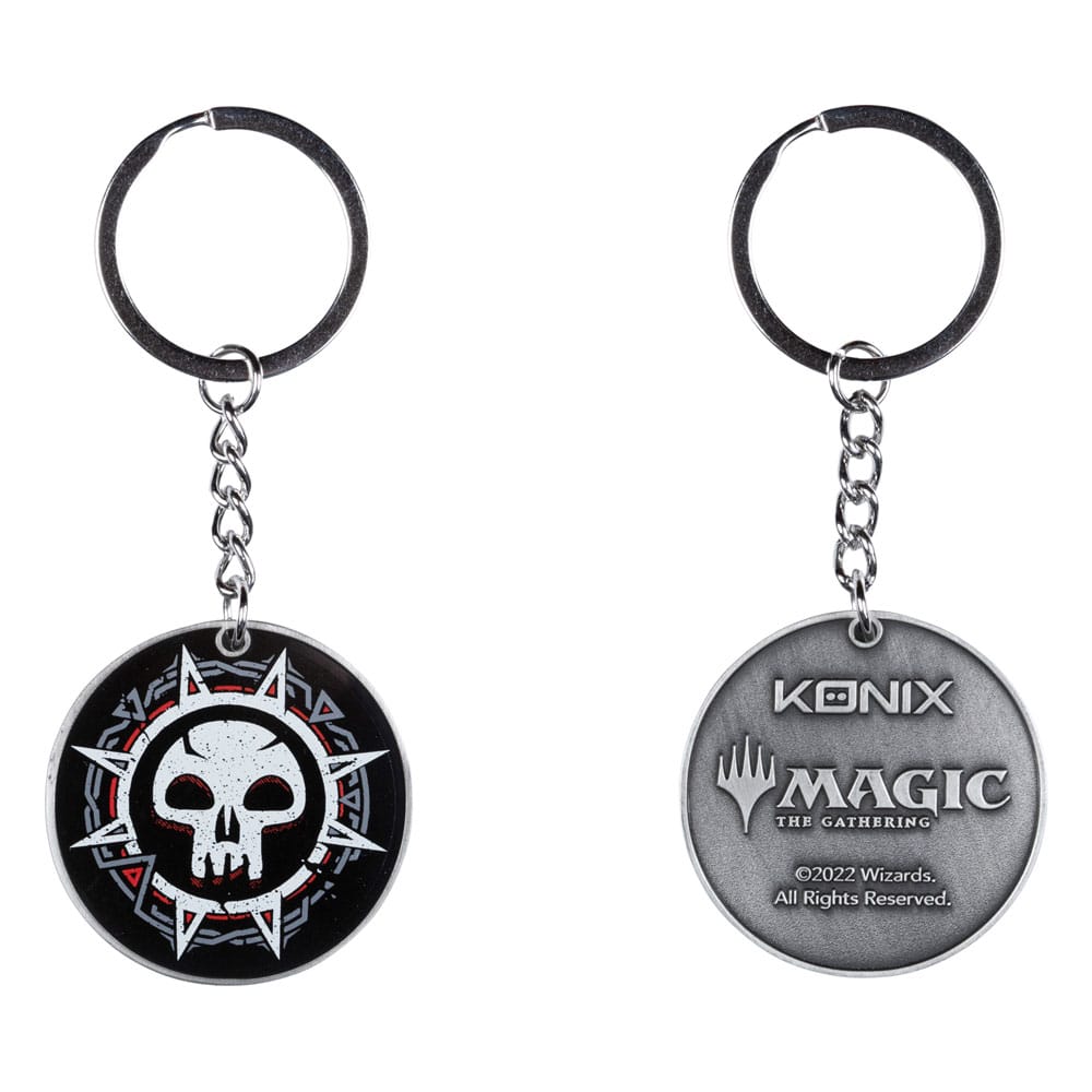 Magic The Gathering Black Mana Keychain
