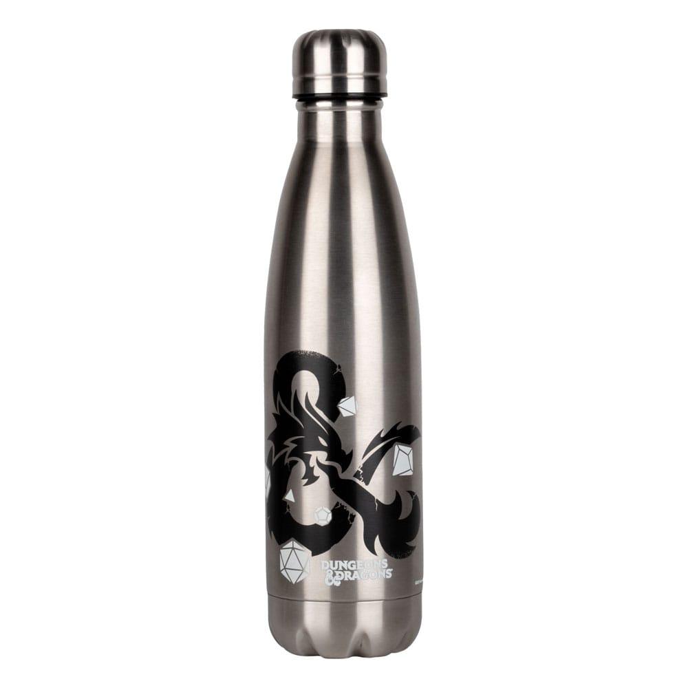 Dungeons and Dragons Silver Emblem Water Bottle
