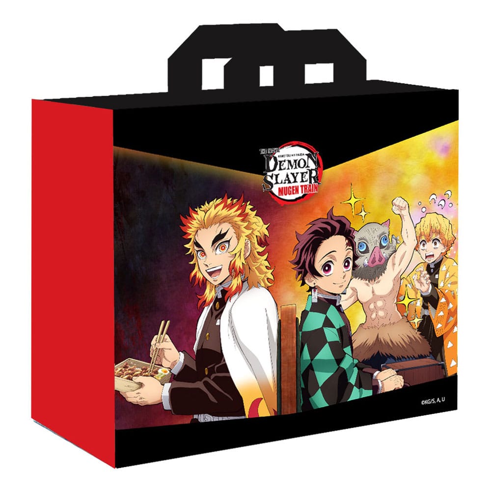 Demon Slayer Rengoku and Tanjiro Demon Slayer Kimetsu no Yaiba Tote Bag