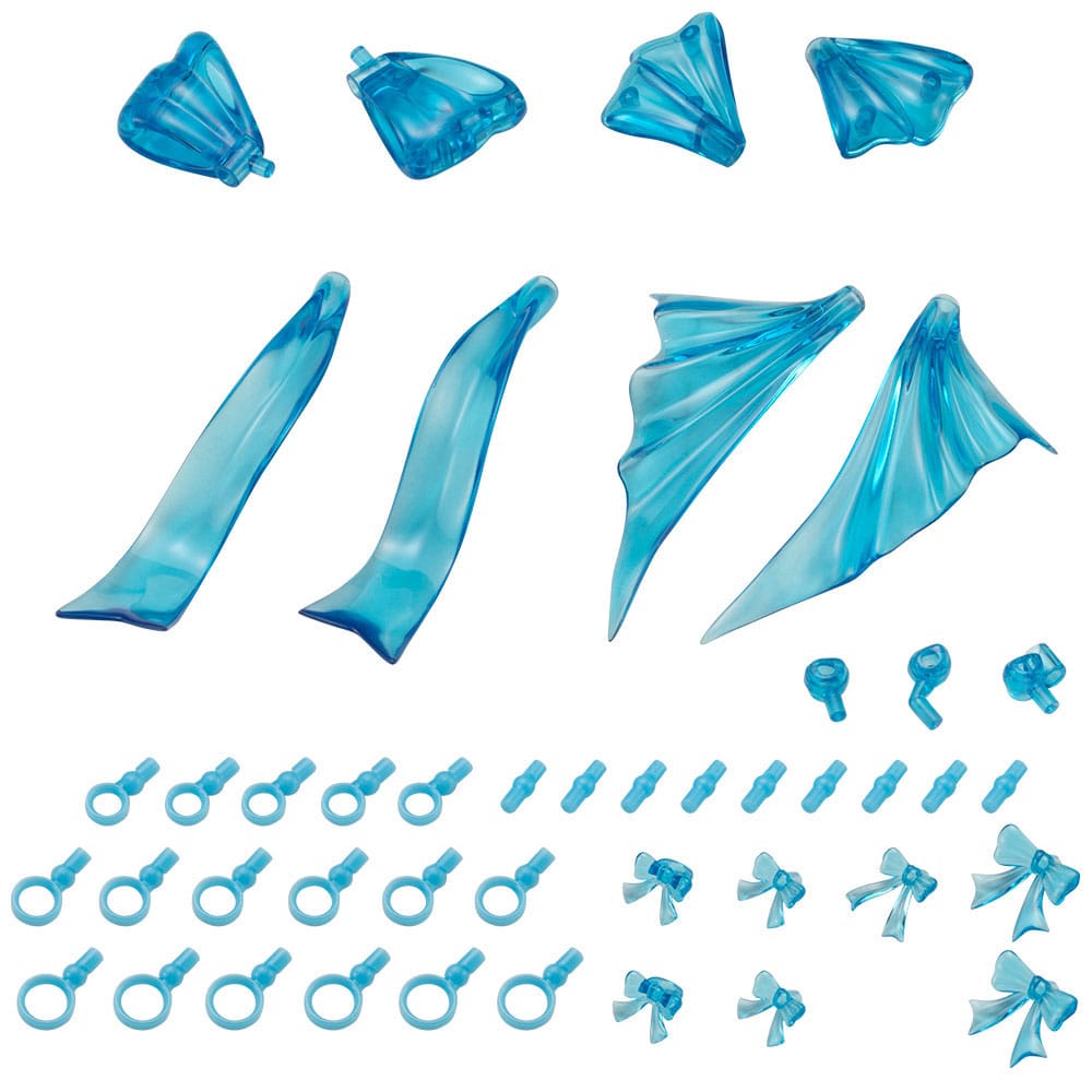 MSG Cute Ribbon Set Sky Blue Ver Dress Up Parts Model Kit Accessory