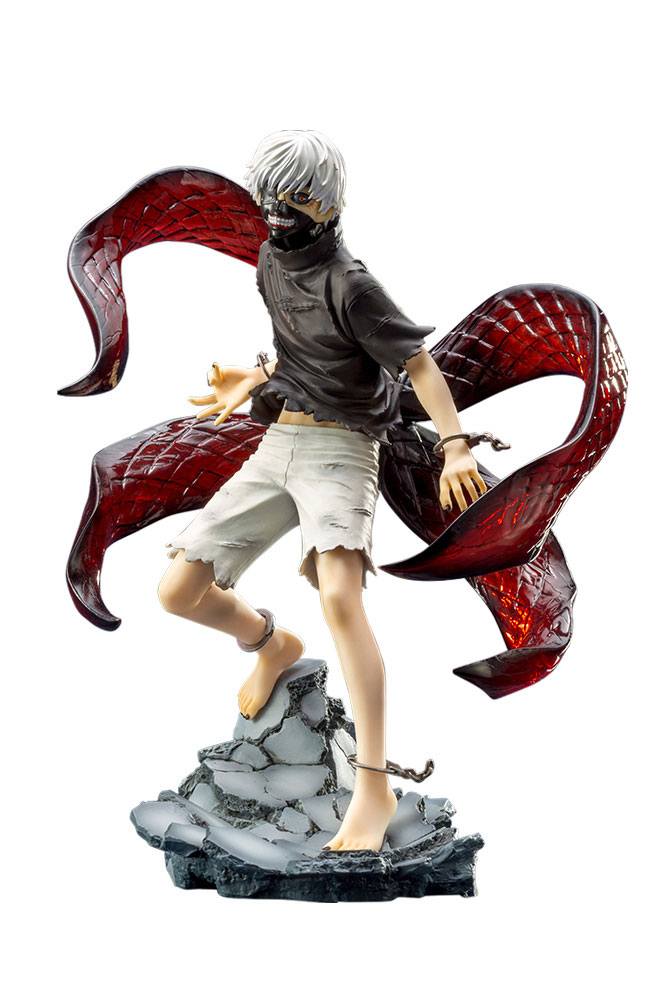 Tokyo Ghoul Ken Kaneki Awakened Repaint ARTFXJ Statue 1 8 23 cm