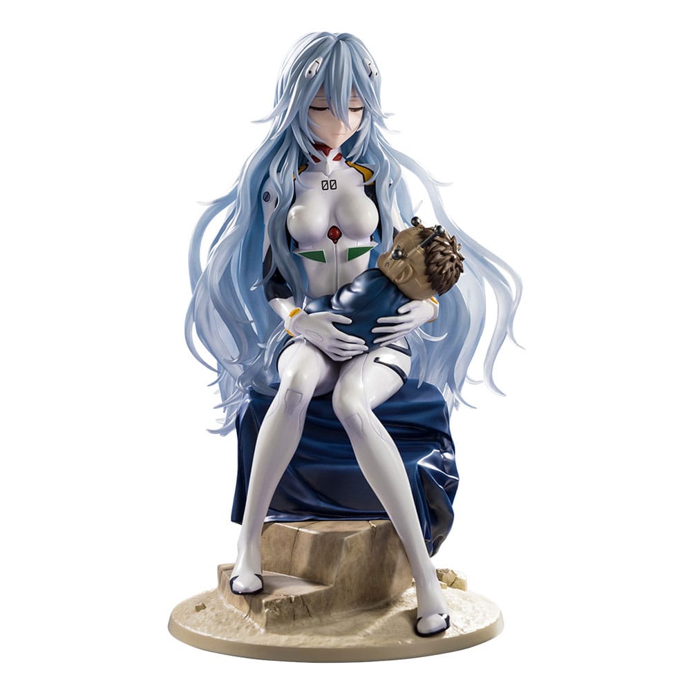 Evangelion 3 0 1 0 Thrice Upon a Time Rei Ayanami Affectionate Gaze PVC Statue 1 6 22 cm