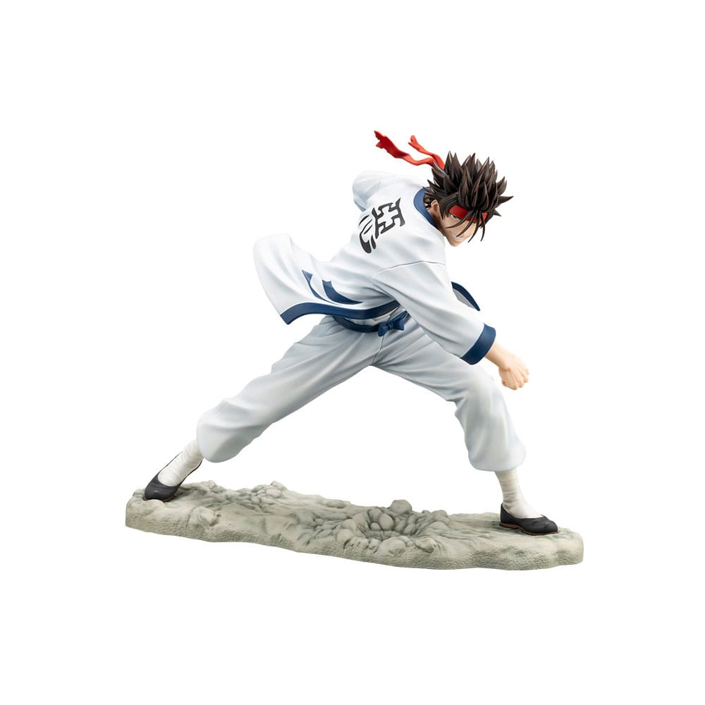Rurouni Kenshin Sanosuke Sagara ARTFXJ Statue 1 8 18 cm