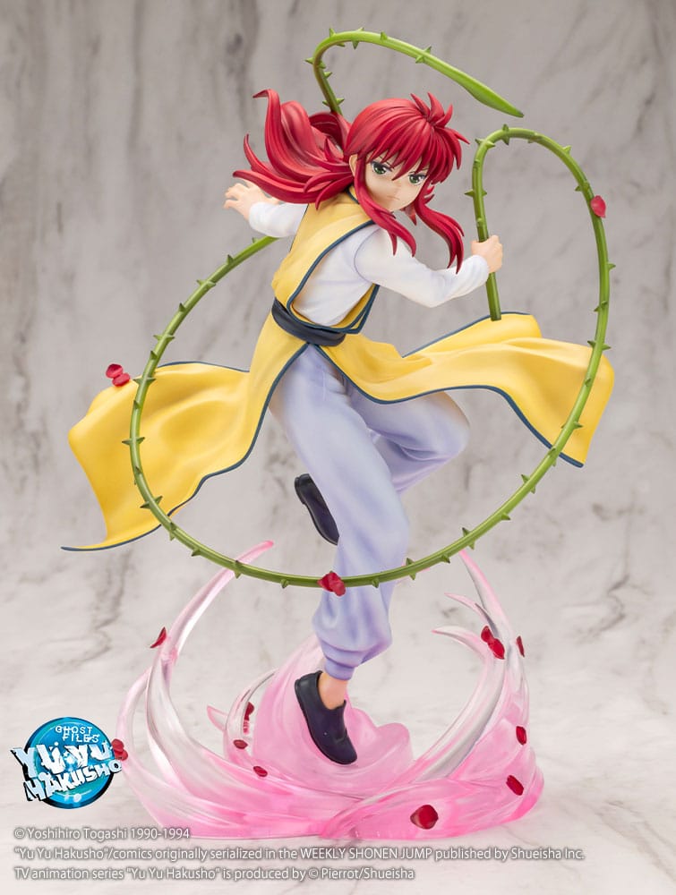 Yu Yu Hakusho Kurama Version 2 ARTFXJ Statue 1 8 24 cm