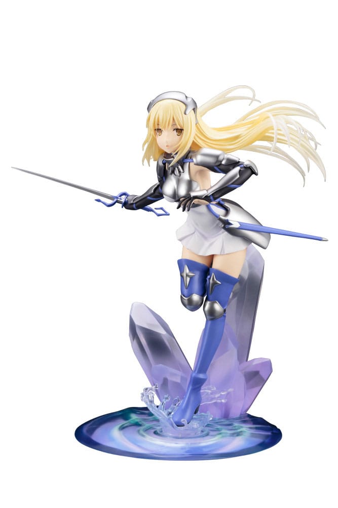 Sword Oratoria PVC Statue Ais Wallenstein 1 7 Is It Wrong to Try to Pick Up Girls in a Dungeon On the Side 24 cm
