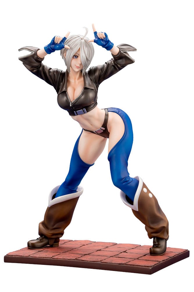 The King of Fighters Angel 2001 PVC Statue 1 7 21 cm