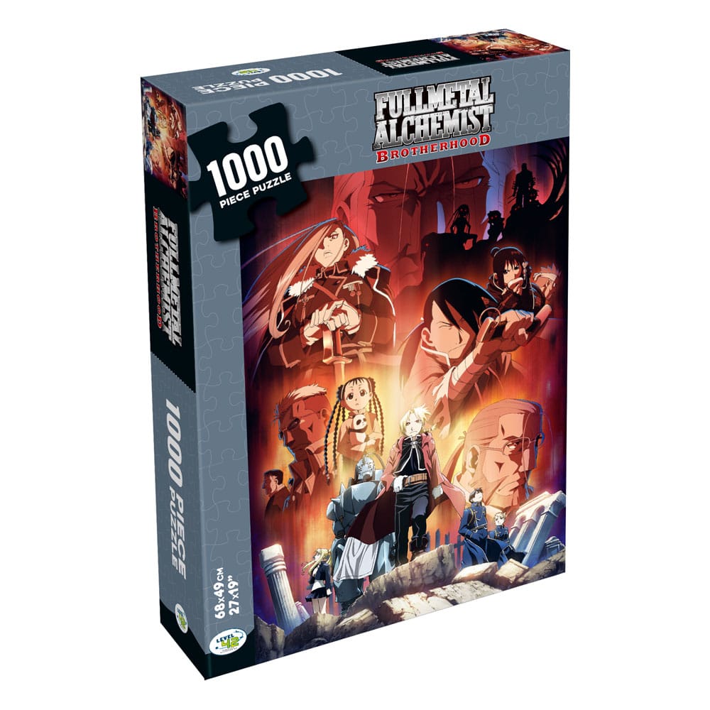 Fullmetal Alchemist Brotherhood Characters Puzzle 1000 Pieces