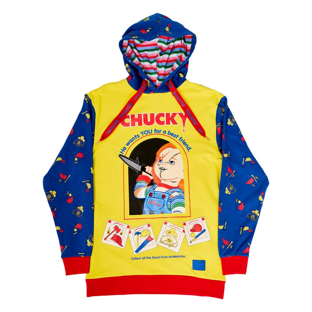 Loungefly Chucky Childs Play Hooded Jacket Size S