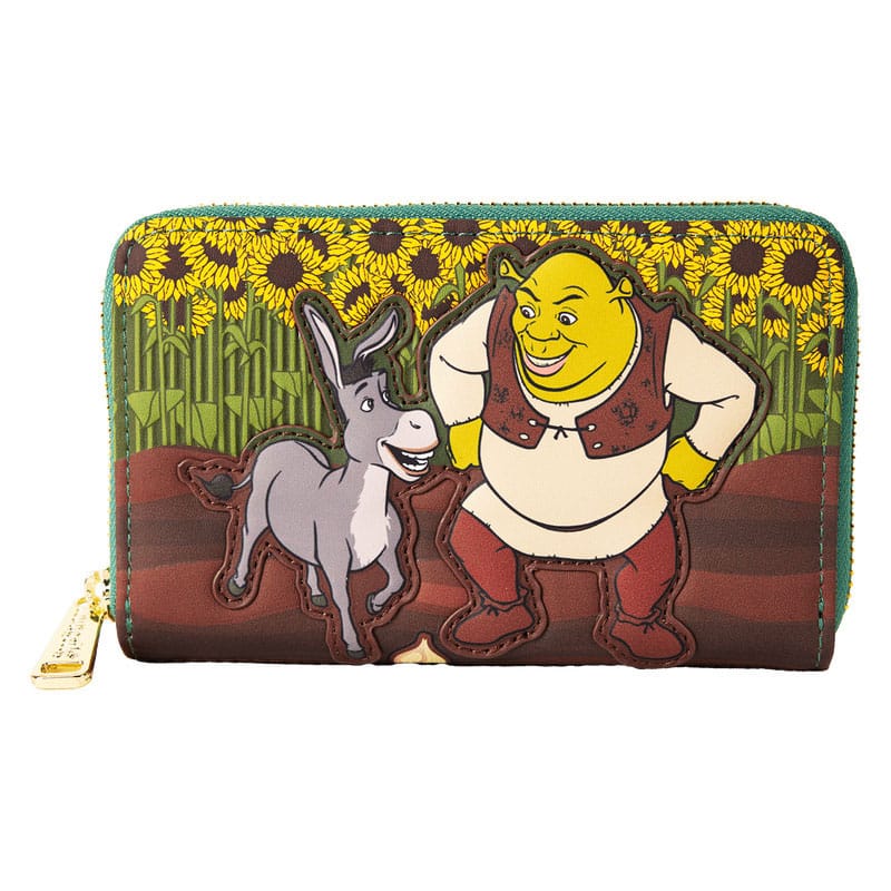 Loungefly Shrek and Donkey DreamWorks Sunflower Field Wallet