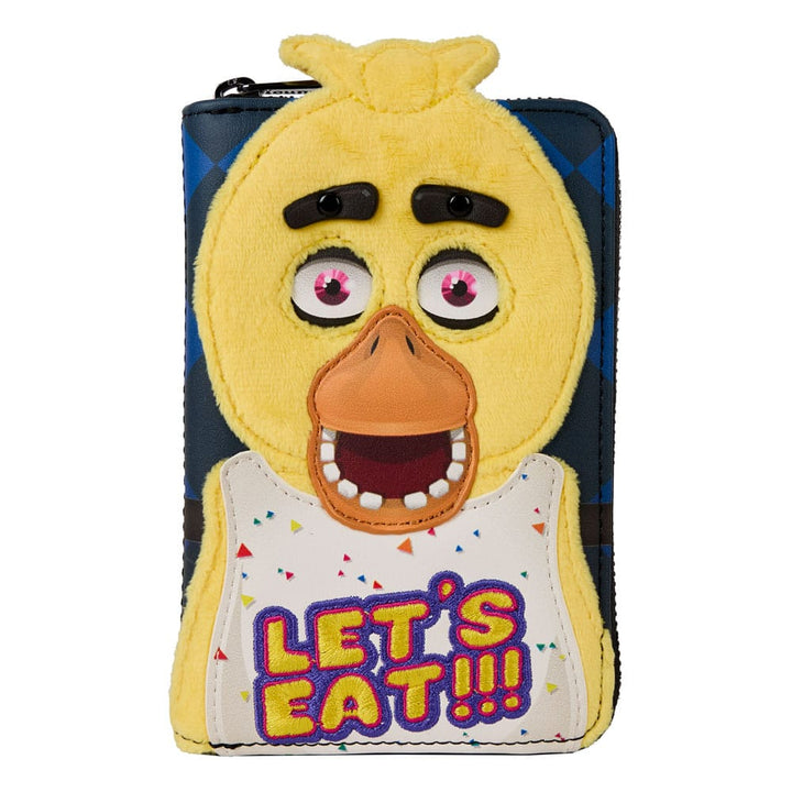 Loungefly Chica Five Nights at Freddy's Zip Around Wallet