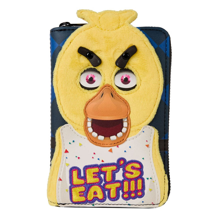 Loungefly Chica Five Nights at Freddy's Zip Around Wallet