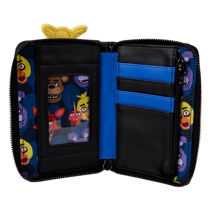 Loungefly Chica Five Nights at Freddy's Zip Around Wallet