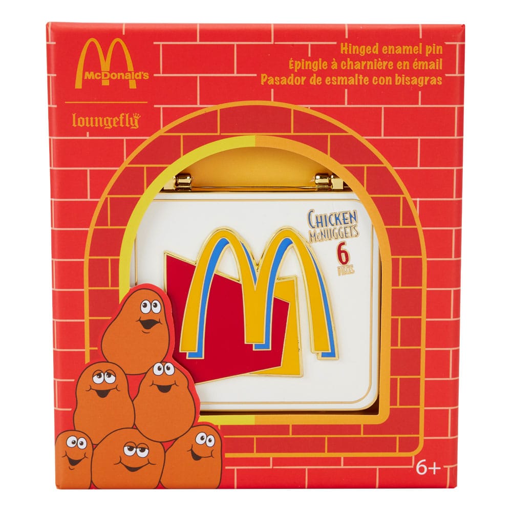 Loungefly McDonalds Happy Meal Enamel Pins Collector Box 3 Inch Assortment