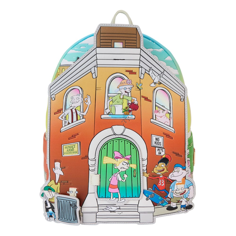 Loungefly Nickelodeon Hey Arnold House Mini Backpack