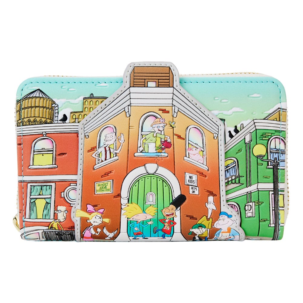 Loungefly Nickelodeon Hey Arnold Zip Around Wallet