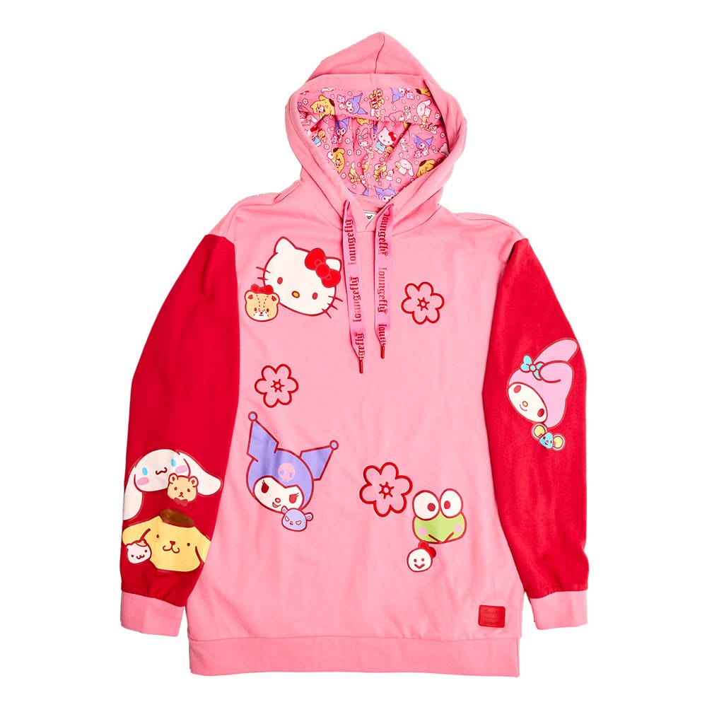 Sanrio by Loungefly Sanrio and Friends Unisex Hoodie Sweater XL