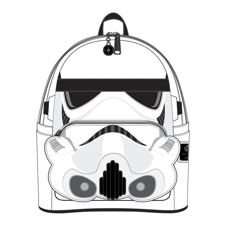 Star Wars StStar Wars Loungefly Stormtrooper Mini Backpackormtrooper Loungefly Mini Backpack