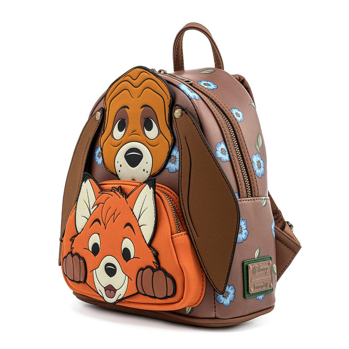Disney The Fox and the Hound Loungefly Tod and Copper Mini Backpack