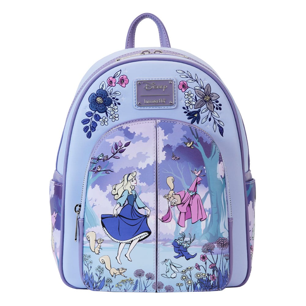 Loungefly Nightmare Before Christmas Sleeping Beauty 65th Anniversary Mini Backpack