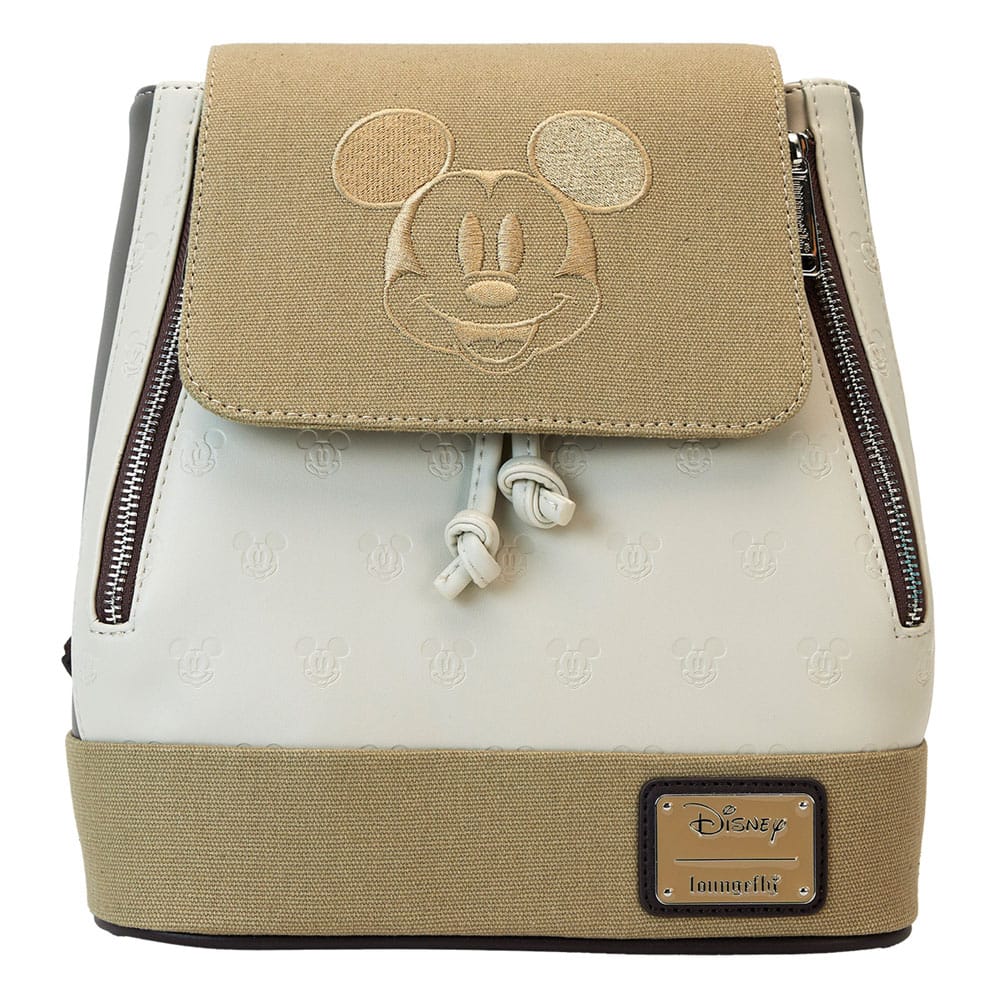 Loungefly Disney Mickey and Friends Canvas Mini Backpack
