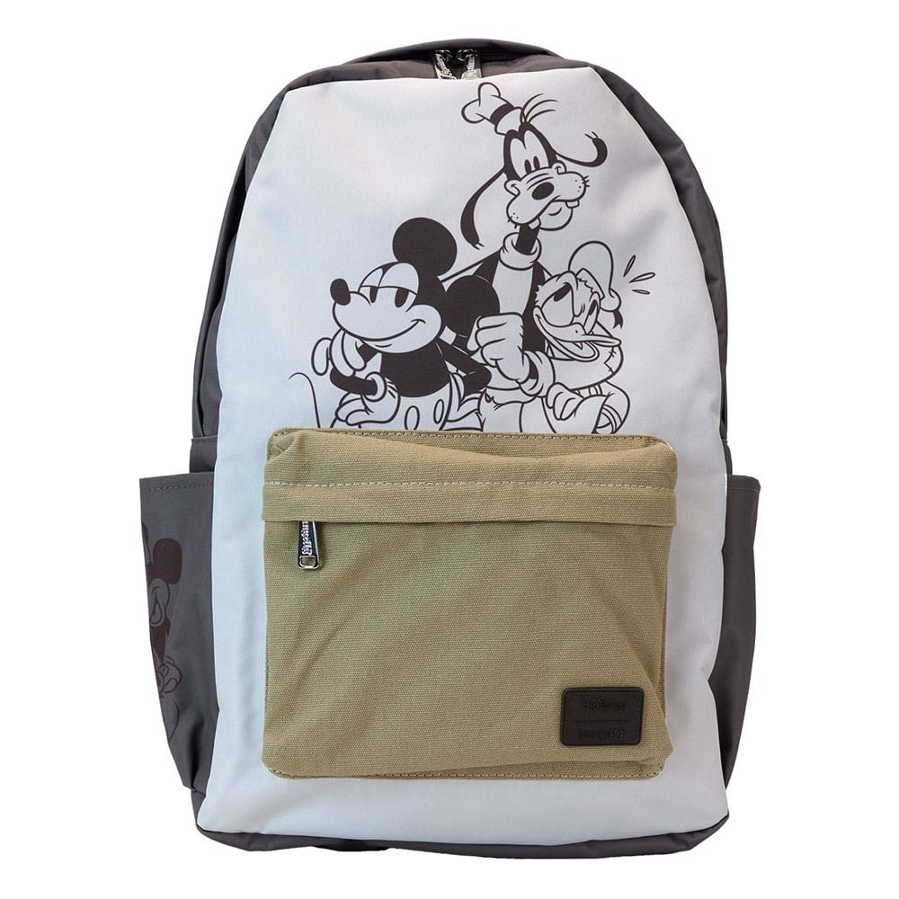 Loungefly IT Mickey and Friends Canvas Full Size Nylon Backpack