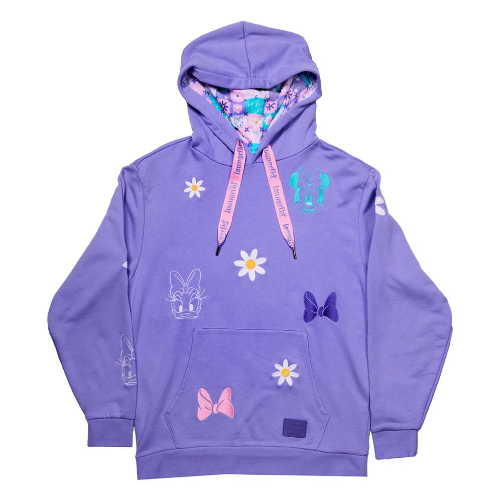 Disney Loungefly Daisy Hoodie Sweater Unisex Size XL 85th Anniversary