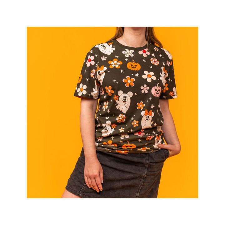Disney Loungefly Mickey and Friends Halloween T Shirt Unisex Size L