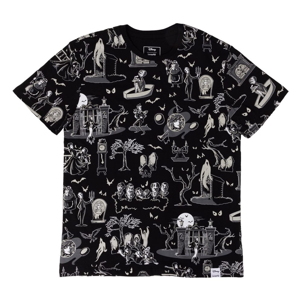 Disney Haunted Mansion Unisex T Shirt by Loungefly Size XL