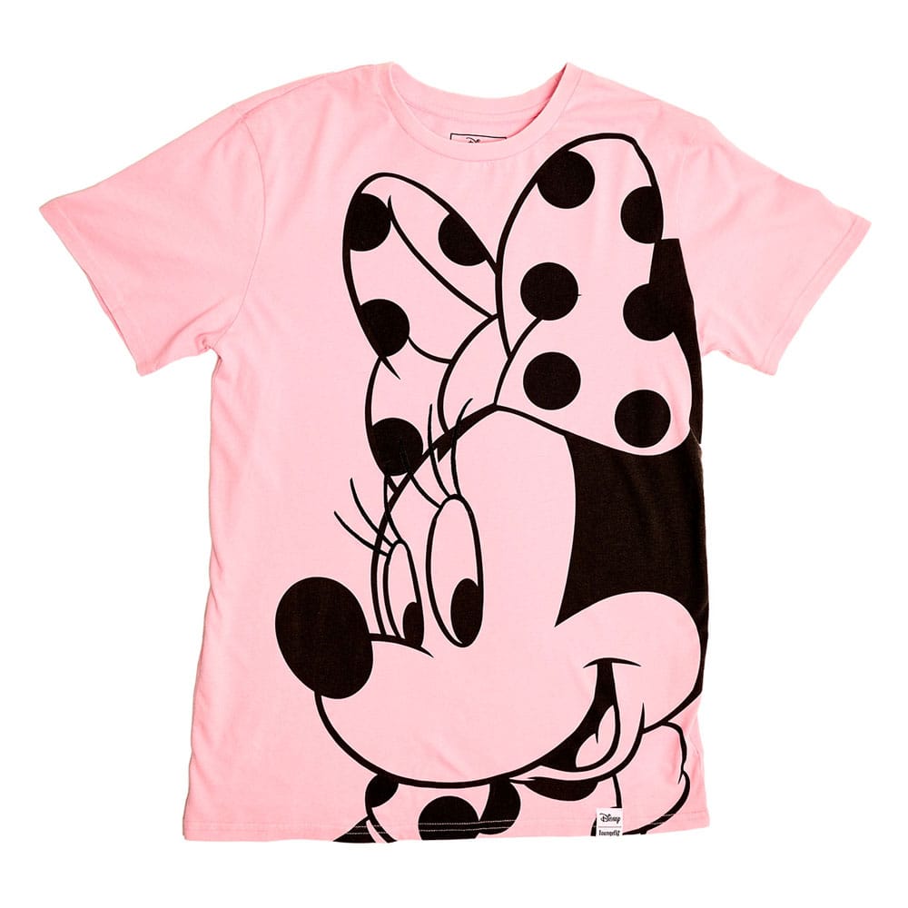 Disney Minnie Mouse Rocks the Dots Florals Unisex T Shirt by Loungefly Size M