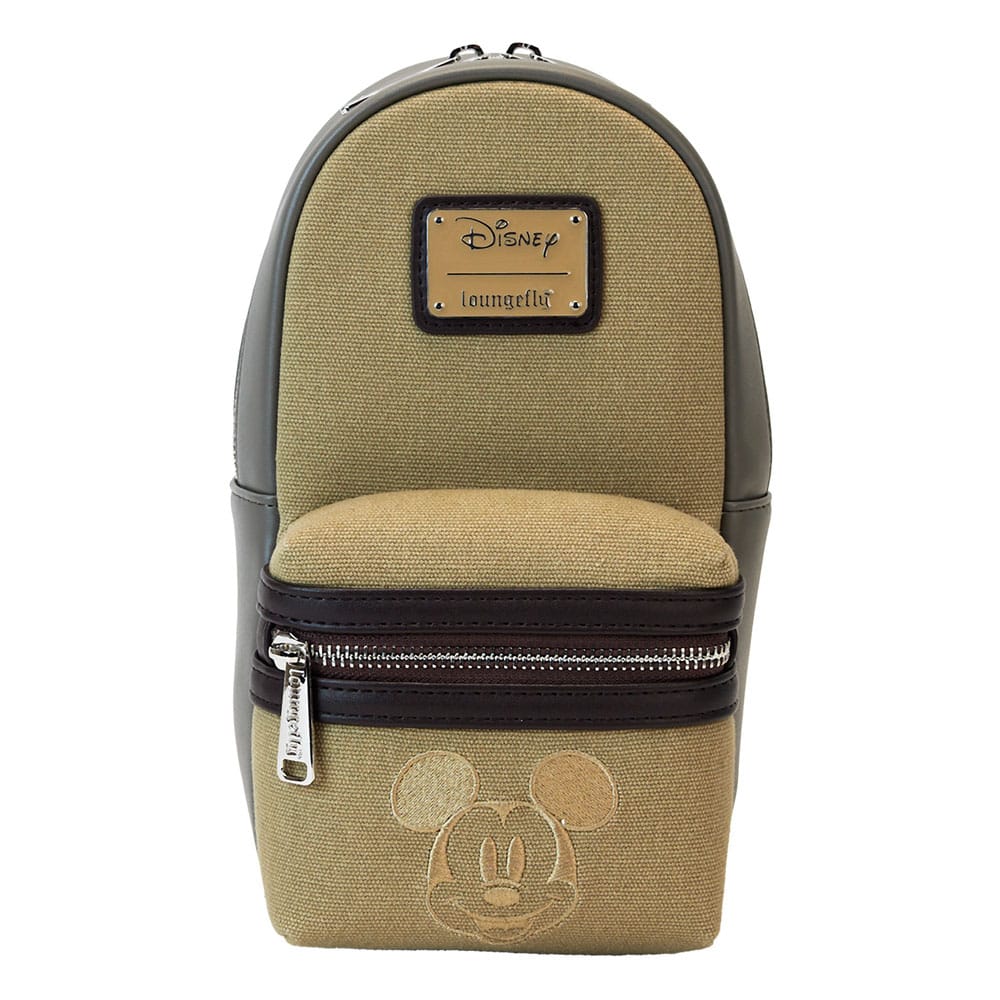 Loungefly Disney Mickey and Friends Crossbody Water Bottle